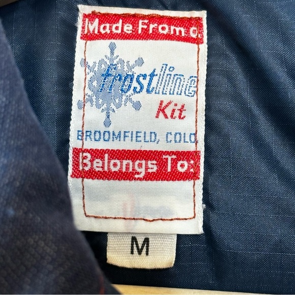 Vintage 70s Frostline Kit M Handmade Down Winter Vest - Picture 3 of 10